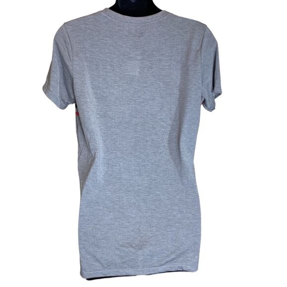 Disney boxlunch 101 Dalmatians tee shirt gray striped medium NWT - Picture 3 of 5